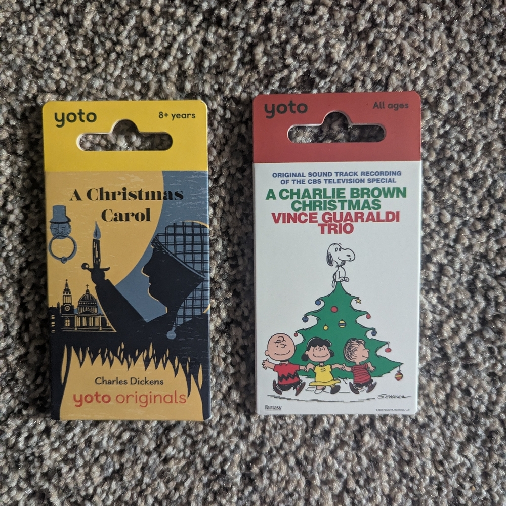 Christmas Yoto Cards New